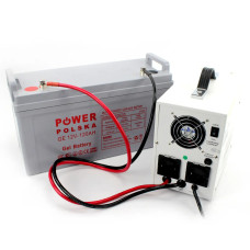 Комплект резервного живлення Volt Інвертор HB1800 та Гелевий акумулятор Power Polska - надійне живлення для будь-яких потреб!