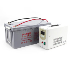 Надійне резервне живлення: Volt Інвертор HB1800 та GE акумулятор 12V, 200AH