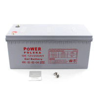 Гелевий акумулятор Power Polska GE 12V200AH Надійне джерело енергії для вашої техніки