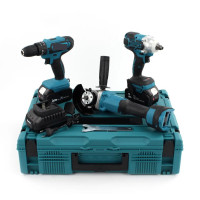 Набір інструментів 3в1 Instrumentop 36V Шуруповерт, болгарка та гайковерт для професіоналів