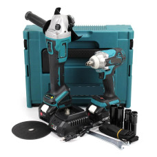 Макита 36V 2в1: Гайковерт DTW301 і Болгарка DGA504 - надійні і потужні інструменти