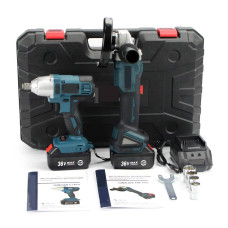 Комплект Instrumentop 36V: Гайковерт і Болгарка 2в1 для максимальної ефективності.