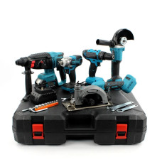 Неймовірний Instrumentop 36V: 5 в 1 Шуруповерт, Болгарка, Перфоратор, Гайковерт, Циркулярна пила!