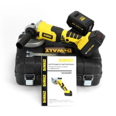 Надійна аккумуляторна кутова шліфувальна машина DEWALT DCG405NT з регулюванням обертів