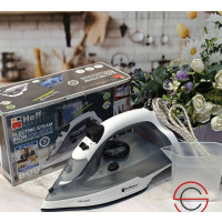 Потужна електрична праска Hoffmans HM-9005 2200W з антипригарною керамічною підошвою, регульованою температурою