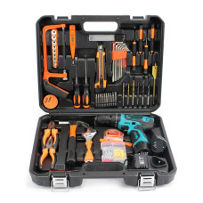 Надійний і потужний ударний шуруповерт Instrumentop DF330DWE 12V разом з набором інструментів