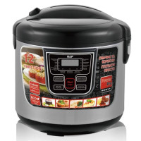 Багатофункціональна мультиварка RAF R166 з 12 програмами, 6 л, 900 Вт