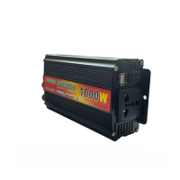 Інвертор SSK KC 1000D 1000W 12V 220V для автомобіля та побутової техніки з захистом і металевим корпусом