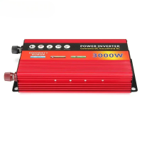 Потужний автомобільний інвертор 24V220V 3000W з USB та захистом для побутової техніки та інструментів
