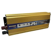 Інвертор 2500W Power 12V 220V перетворювач напруги для авто, дачі та аварійного живлення
