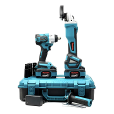 Переваги безщіткового комплекту 2в1: гайковерт DTW385 + болгарка DGA506ZPRO