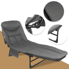 Найкраще місце для відпочинку на свіжому повітрі - Розкладне крісло-шезлонг Maltec Sunwaal