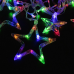 Сяйво Зимових Ночей: Гірлянда 'Зорі' LED з 12 зірок у міксі кольорів