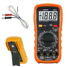 Універсальний цифровий мультиметр PM64: високоточний тестер вимірювач ємності з похилим дисплеєм.