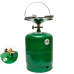 Економічний та зручний Газовий балон 12 л (зелений) з пальником: відмінний вибір для всіх умов!