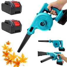 Потужний електричний повітродув-пилосос 2 в 1: два акумулятори 24V для максимальної ефективності!