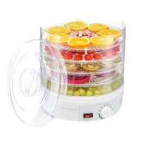 Електросушарка для фруктів, овочів та ягід Domte DO-029 — 5 лотків, цифровий дисплей, терморегулятор 245 Вт