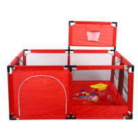 BasketFun Zone — розвивальний ігровий манеж із кільцем для баскетболу та м’ячиками для веселих занять вдома і на вулиці