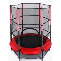 Батут JumpiFun Pro — дитячий міні-батут із захисною сіткою, амортизацією та м’якими стінками для безпечних розваг