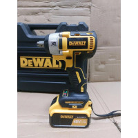 Профі-гайковерт 48V «PowerTorque» Жовтий  2 акумулятори та тріскачка, кейс з інструментами