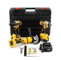 Професійний набір Instrumentop 3в1 36V  з 2 акумуляторами — універсальний комплект для свердління, шліфування та закручування