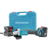 Акумуляторна болгарка InstrumenTOP DGA554 36V 4Ah  потужність без проводів