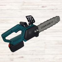  Акумуляторна ланцюгова пилка 48V A12-IF з 2 батареями - Портативна, потужна, з кейсом