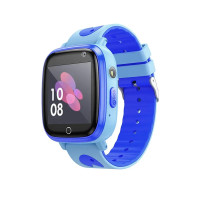 Дитячий смарт-годинник з дзвінками Hoco Y100 Call Version — Яскраво-синій, GPS-трекер з SOS кнопкою і сенсорним екраном