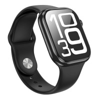 Hoco Y30 Black Smart Sports Watch  багатофункціональний смарт-годинник із дзвінками та спортивними режимами у класичному чорному корпусі