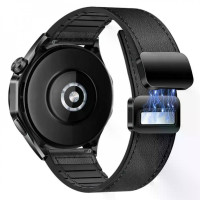 Ремінець для годинника Hoco WH18  універсальний силіконовий браслет 22 mm Black з металевою пряжкою, сумісний з Samsung, Huawei, Amazfit, Garmin та іншими моделями