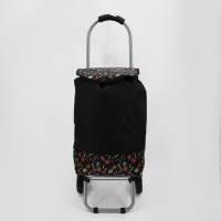 Господарська сумка-візок на колесах SYD-010P 821 MINI компактна складана тачка для покупок з металевим каркасом