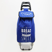 Господарська сумка-візок SYD-016-1 Foam Comfort з металевим каркасом та ущільненими стінками тележка для покупок