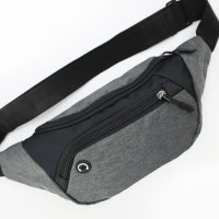 Сумка на пояс Тройка 2052 містка бананка для  щоденного використання