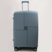 Чемодан Тройка PP04-117 Travel Pro міцний поліпропіленовий дорожній чемодан з розширення