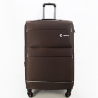 Набір валіз Тройка Golden Horse 1002-3 Comfort Expand міцні тканинні чемодани з розширенням, 4 колесами та кодовим замком для організованих подорожей