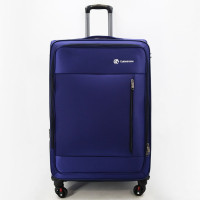 Набір валіз Тройка Golden Horse 2521-3 Travel Pro  тканинні чемодани з розширенням, 4 колесами та кодовим замком для зручних і безпечних подорожей