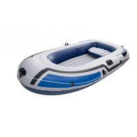 Надувний човен JR-2300 3-місний з веслами, насосом і подушкою