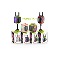 Портативна Bluetooth колонка Hopestar Party 130 з LED-підсвіткою та потужним звуком