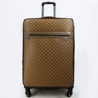 Чемодан Тройка LuxTravel 666-18  три розміри зі штучної шкіри