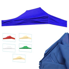 Надійний захист від сонця та дощу із синім дахом для торгового намету 2х3 м