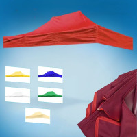 Посилений дах на шатер 3x3 м | Червоний, Вологозахищений, Прогумований