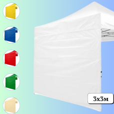 Бічні стінки білі для намету 9м x 3м: стиль та функціональність