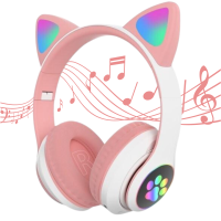 Бездротові навушники з котячими вушками – стиль та звук у кожній деталі