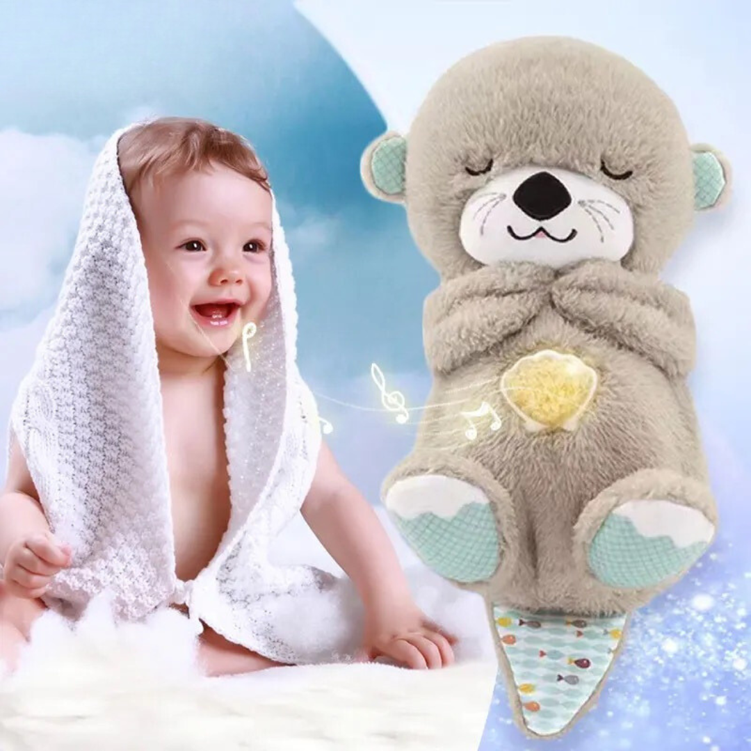 Музична іграшка для сну Видра з імітацією дихання: Ідеальний компаньйон для малюка